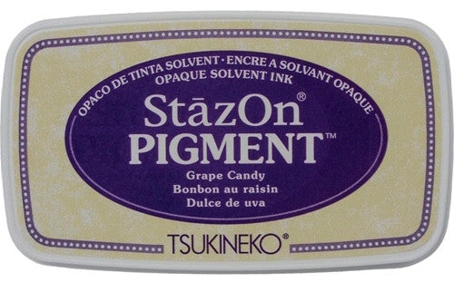 Almohadilla de tinta Tsukineko StazOn Pigment Grape Candy
